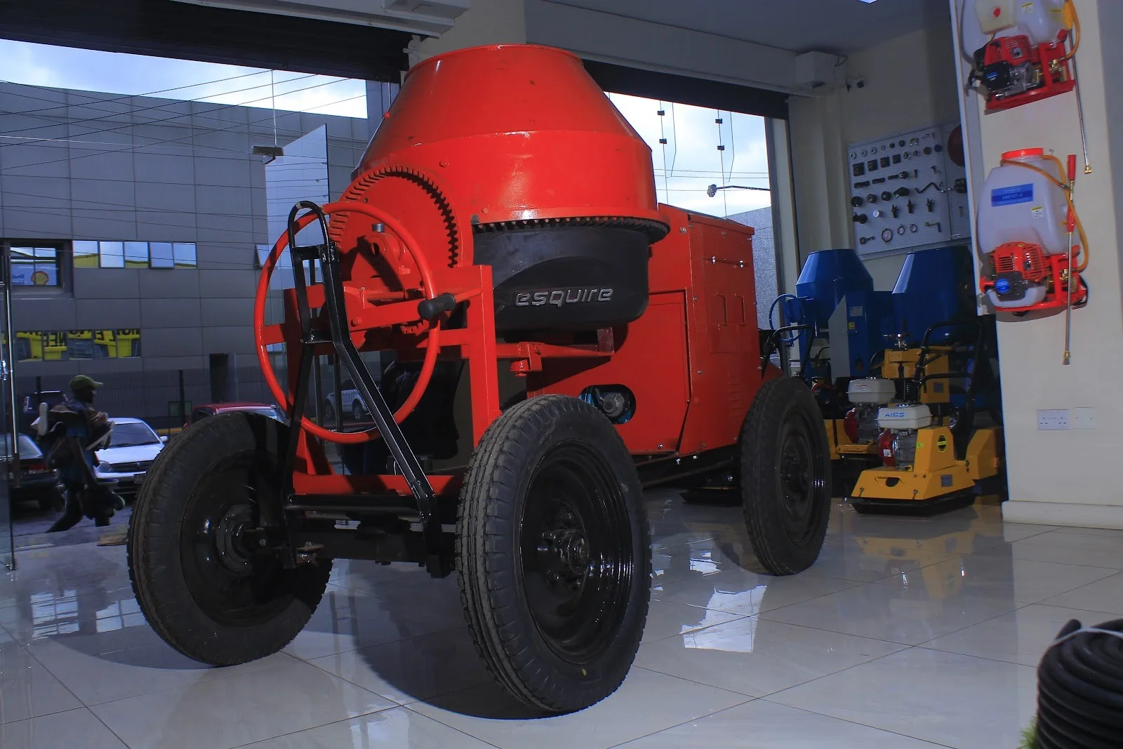 Concrete mixer, 1 bag